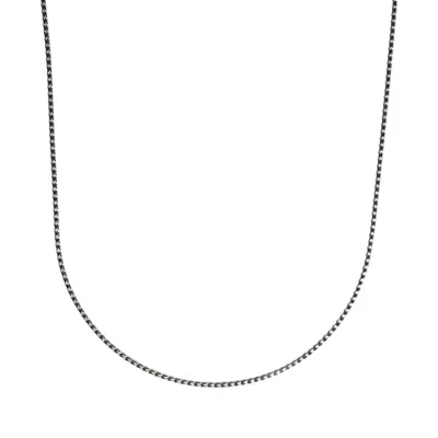 Loupn Men's Rope Chain Necklace - Sterling Silver
