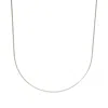 Loupn Men's Snake Chain Necklace - Sterling Silver In Silver