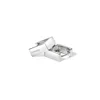 Loupn Men's Square Hoop Earrings - Sterling Silver In Silver