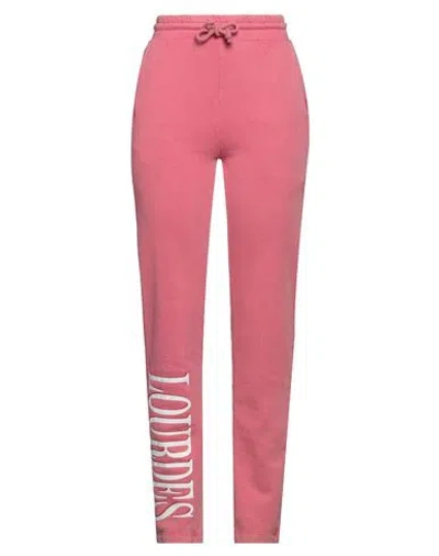 Lourdes New York Woman Pants Magenta Size L Cotton