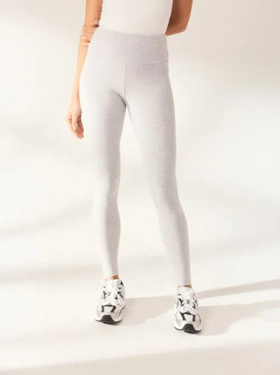 Lovall Lightweight High Waist Regular Leggings In Gray