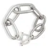Lovard Women's Bicycle Chunky Chain Link Bracelet - Silver In Silver