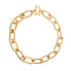 Lovard Women's Bicycle Chunky Chain Link Necklace- Gold In Gold