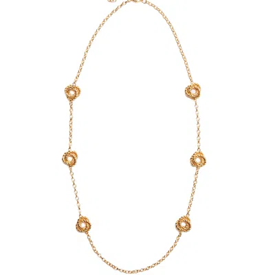 Lovard Women's Gold Gordian Knot Necklace