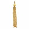 Lovard Women's Gold Large Chain Tassel Clip-on Charm In Gold