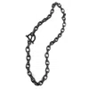 Lovard Women's Grey Toggle Necklace - Gunmetal In Gray