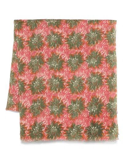 Lovat & Green Terra Scarf In Pink