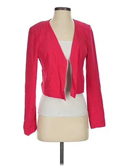 Pre-owned Love 21 Blazer Jacket In Pink