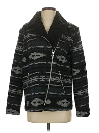 Pre-owned Love 21 Cardigan Sweater In Black
