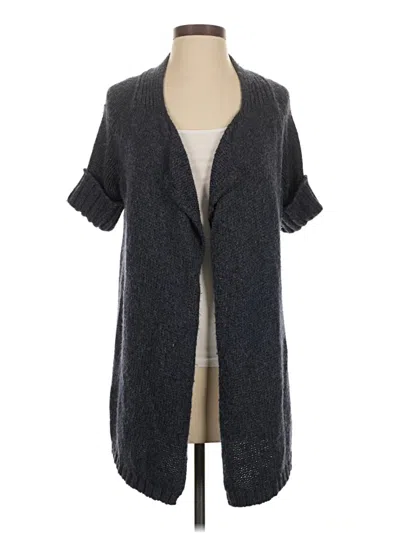 Pre-owned Love 21 Cardigan Sweater In Gray