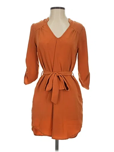 Pre-owned Love 21 Casual Dress In Orange