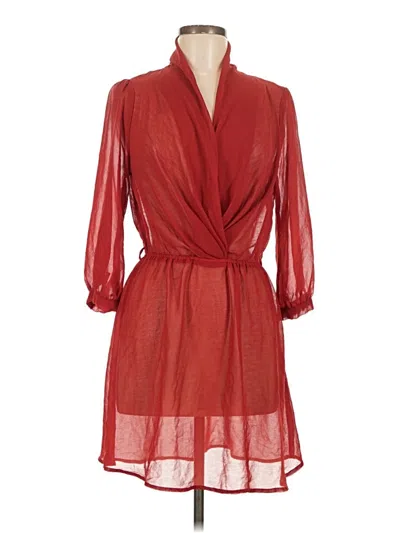 Pre-owned Love 21 Casual Dress In Red