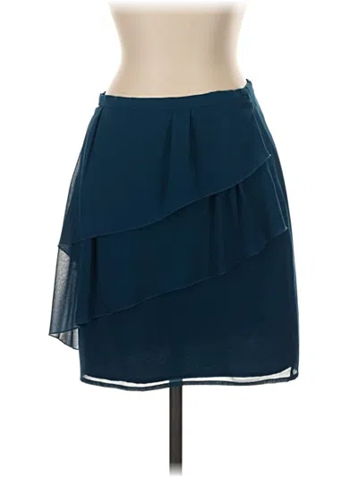 Pre-owned Love 21 Casual Skirt In Blue