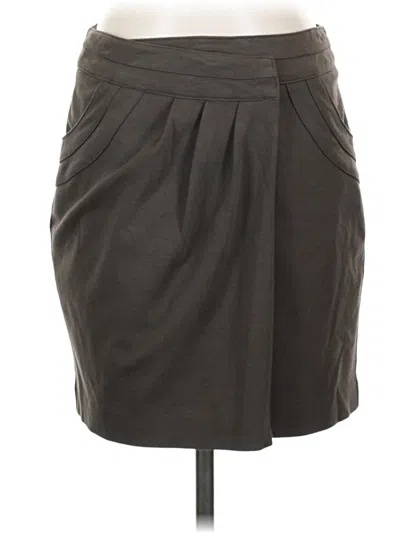 Pre-owned Love 21 Casual Skirt In Gray