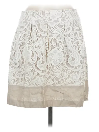 Pre-owned Love 21 Casual Skirt In Ivory