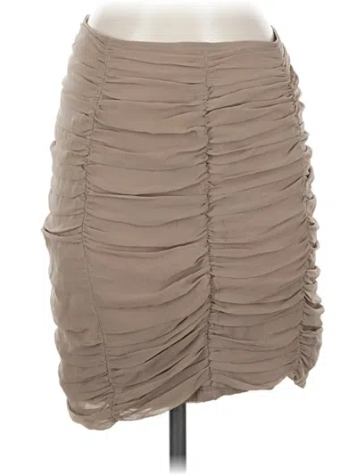 Pre-owned Love 21 Casual Skirt In Tan