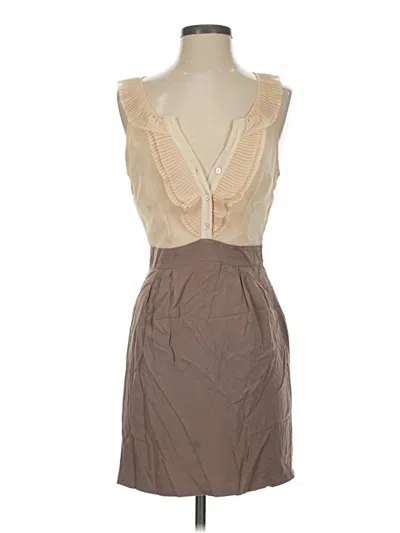 Pre-owned Love 21 Cocktail Dress In Brown