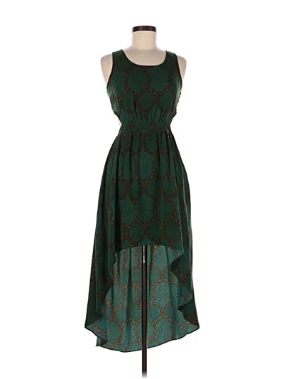 Pre-owned Love 21 Cocktail Dress In Green