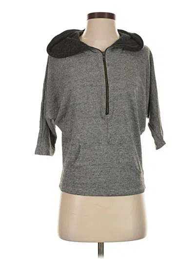 Pre-owned Love 21 Fleece Jacket In Gray