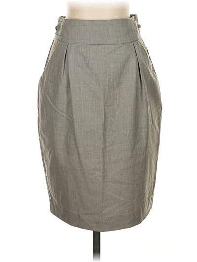 Pre-owned Love 21 Formal Skirt In Gray