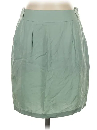 Pre-owned Love 21 Formal Skirt In Green