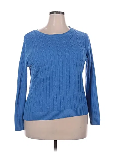 Pre-owned Love 21 Pullover Sweater In Blue