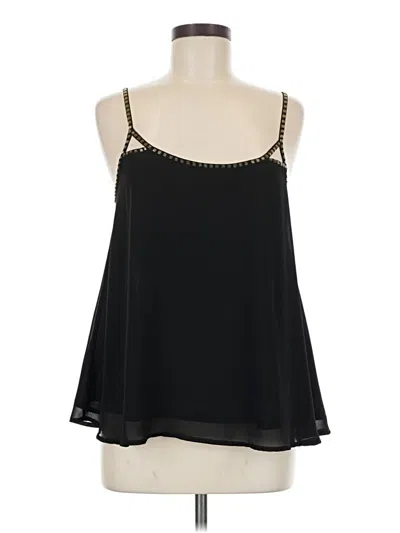 Pre-owned Love 21 Sleeveless Blouse In Black