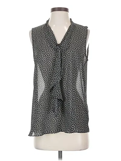Pre-owned Love 21 Sleeveless Blouse In Black