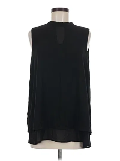 Pre-owned Love 21 Sleeveless Blouse In Black