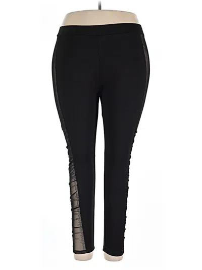 Pre-owned Love Active Pants In Black