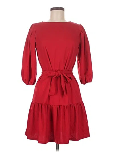 Pre-owned Love Ady Casual Dress In Red