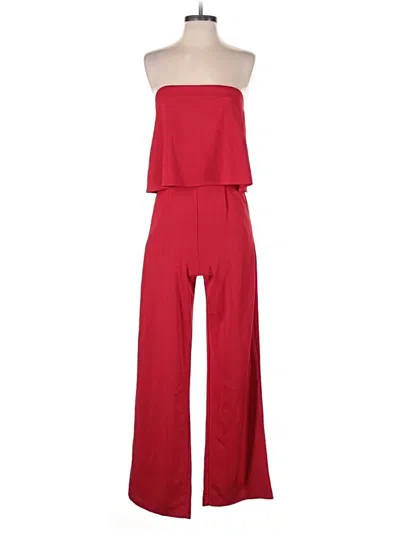 Pre-owned Love Ady Jumpsuit In Red