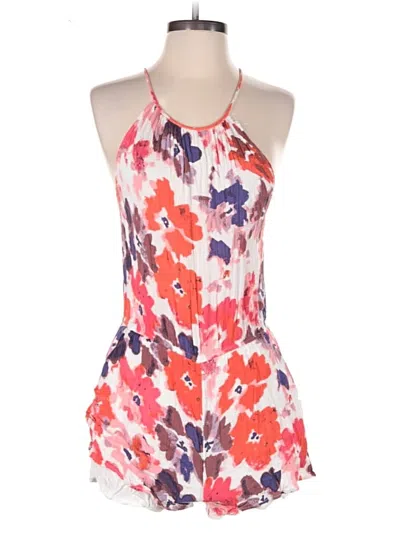 Pre-owned Love Ady Romper In Red