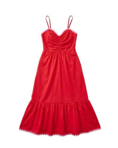 Love All Tennis Courtside Dress In Red