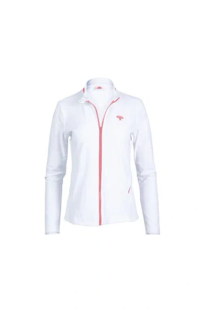 Love All Tennis Gabriela Full Zip Jacket In Multi