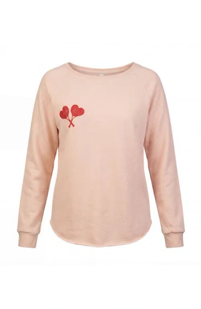 Love All Tennis Sloane Sweatshirt In Pink
