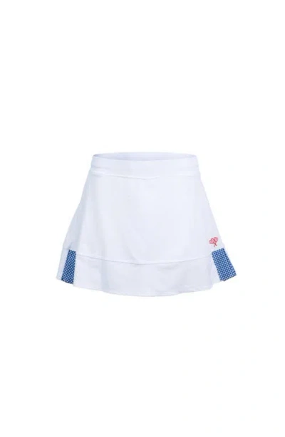 Love All Tennis Tracy Skort Gingham In Blue
