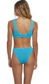 Love & Bikinis Barcelona Classic Bikini Full Blue Turquoise In Blue