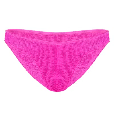 Love & Bikinis Barcelona Classic Bikini Full Bottoms Hot Pink