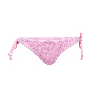 Love & Bikinis Jamaica Side Tie Bottoms Baby Pink