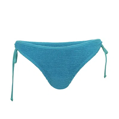 Love & Bikinis Jamaica Side Tie Bottoms Blue Turquoise