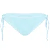 Love & Bikinis Jamaica Side Tie Bottoms Island Blue In Blue