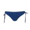 Love & Bikinis Jamaica Side Tie Bottoms Navy Blue In Blue