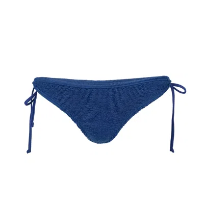 Love & Bikinis Jamaica Side Tie Bottoms Navy Blue