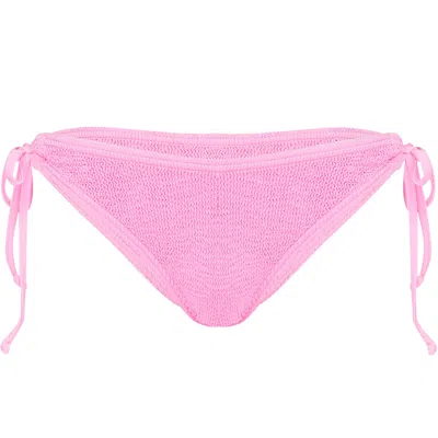 Love & Bikinis Jamaica Side Tie Bottoms Prism Pink