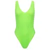 Love & Bikinis Marbella One Piece Lime In Green