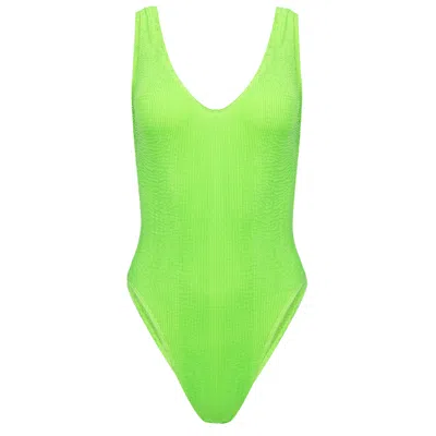 Love & Bikinis Marbella One Piece Lime In Green