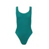 Love & Bikinis Marbella One Piece Pine Green In Blue