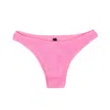 Love & Bikinis Sardinia Bikini Cheeky Bottom Strawberry Pink In Pink