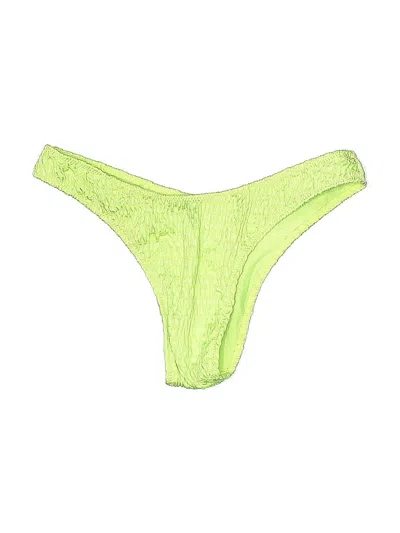 Pre-owned Love & Bikinis Swimsuit Bottoms In Green